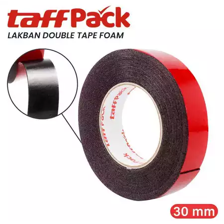 Untuk dinding bertekstur atau memiliki celah kecil, utamakan foam tape yang dapat mengisi dan menyesuaikan permukaan tidak rata