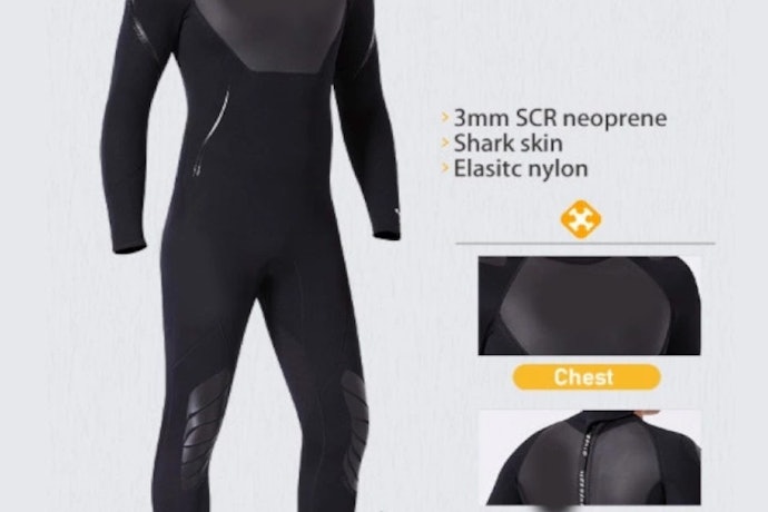 Pilih wetsuit dengan ketebalan 2-3 mm atau 5 mm untuk suhu rendah