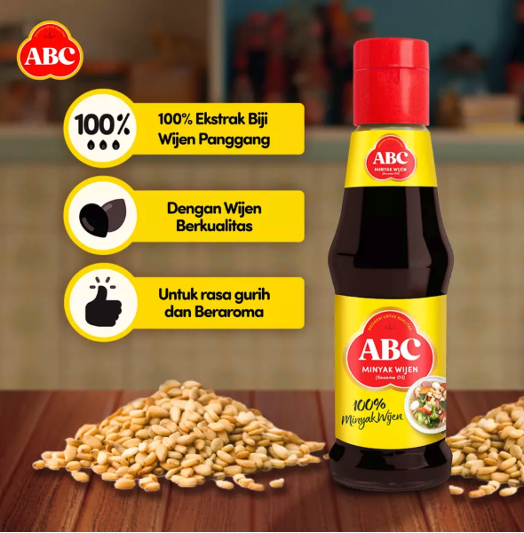 Jika Anda mencari minyak wijen yang enak dan harum, utamakan yang mengandung 100% minyak wijen