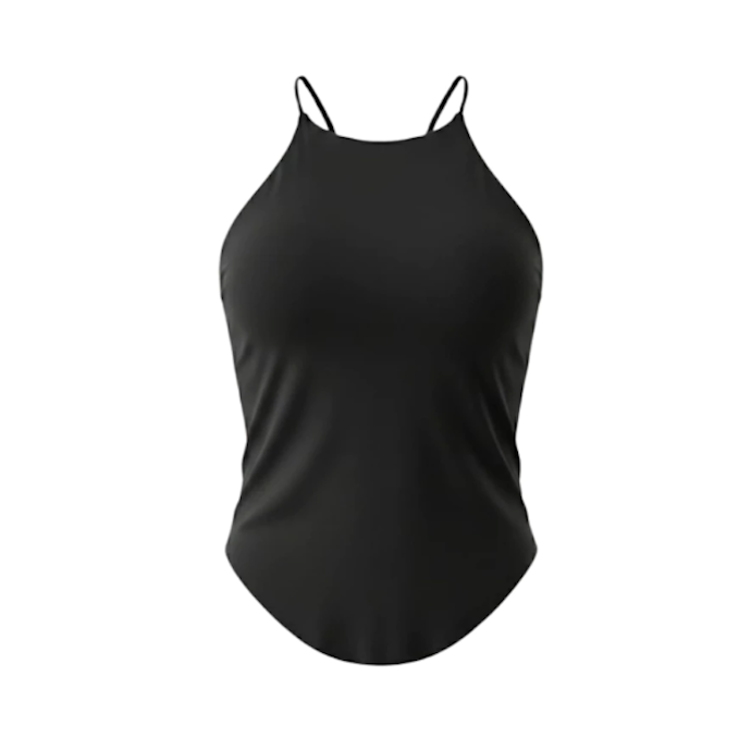 Untuk penggunaan yang fleksibel, pilih basic tank top berbahan katun