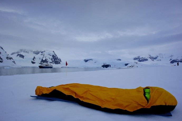 Cermati suhu yang disediakan sleeping bag