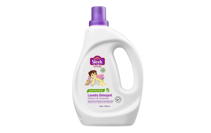 Untuk mencuci pakaian bayi, pilih deterjen berlabel "baby liquid detergent"