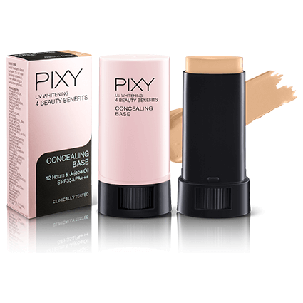 Carilah concealer Pixy dengan warna yang setingkat lebih cerah dari tone kulit Anda