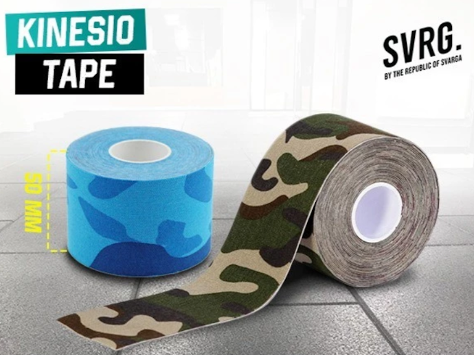 Sesuaikan lebar kinesio tape dengan area penggunaan