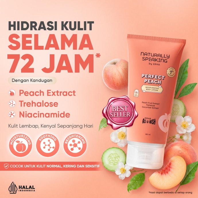 Agar tetap bisa melembapkan, pastikan body lotion mengandung kombinasi humektan, emolien, dan oklusif
