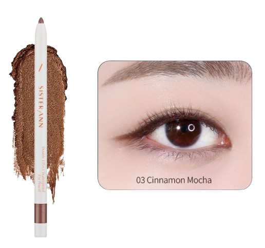 Jika Anda menyukai riasan natural, pilih eyeliner warna cokelat untuk memberi kesan alami