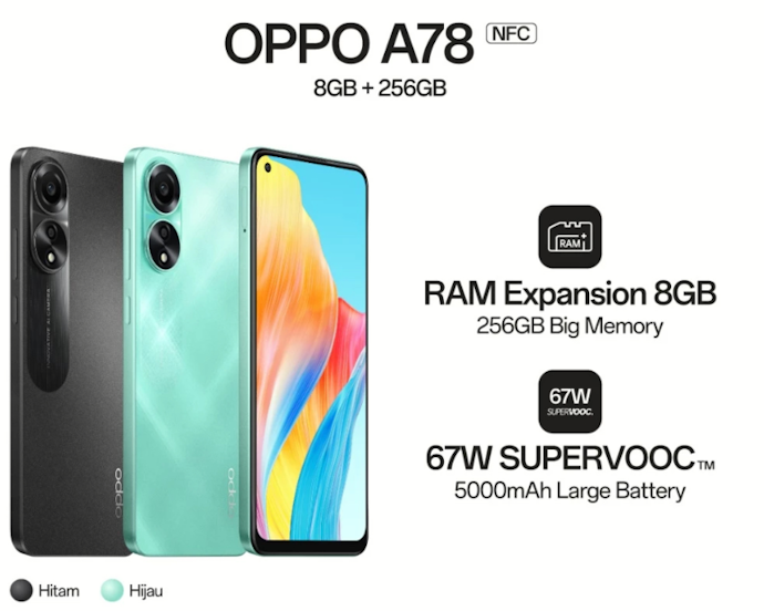 Cari HP OPPO dengan storage 256 GB untuk menyimpan banyak foto dan video