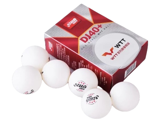 Kenali beberapa merek bola pingpong yang populer: DHS, Nittaku, Double Fish, Butterfly, dan Stiga