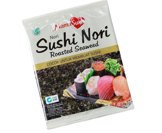 Untuk membuat sushi, kimbap, hingga onigiri, pilih nori lembaran (sheet)