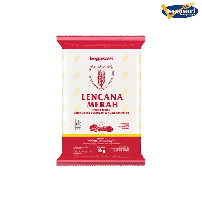 Pilih dari merk yang bagus dengan sertifikasi Halal dan BPOM, seperti Bogasari dan Sriboga