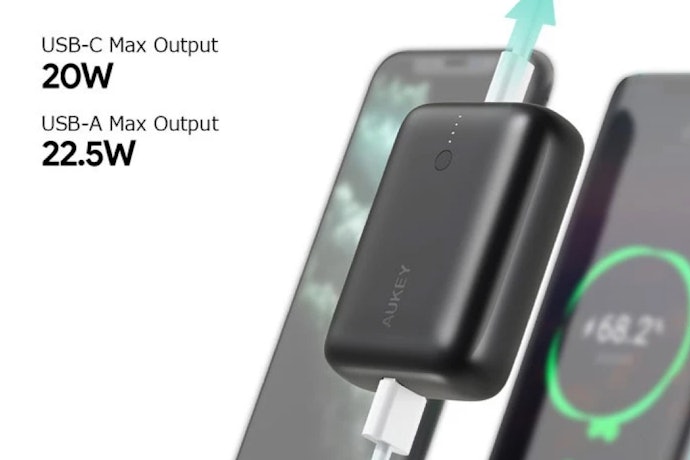 Pertimbangkan power bank dengan output ≥ 22,5 watt demi pengisian daya yang cepat