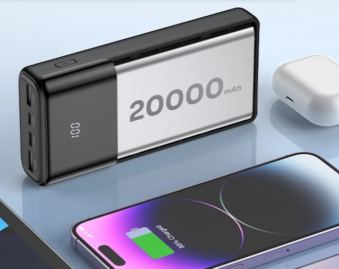 Cek kapasitas power bank: 10.000 mAh yang ringkas, atau minimal 20.000 mAh untuk beragam perangkat
