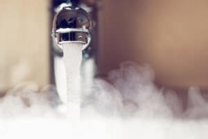 Gunakan temperatur air di atas 35° C untuk hasil maksimal