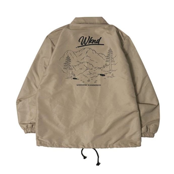 Perhatikan artwork di bagian belakang jaket supaya sesuai dengan gaya Anda
