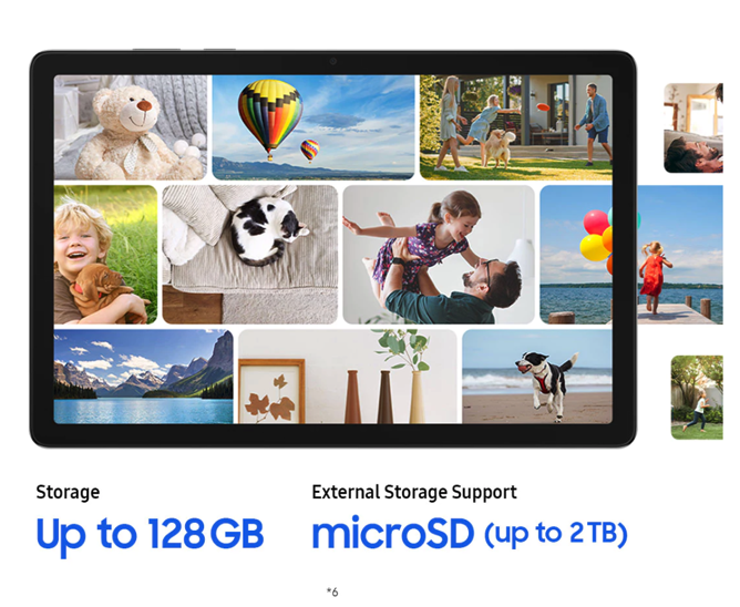 Utamakan tablet dengan kombinasi minimal storage 128 GB dan RAM 6 GB