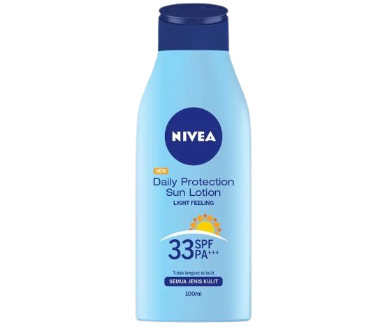 Kulit kering cenderung sensitif? Pilih yang kandungannya ekstra melembapkan seperti Nivea Daily Protection Sun Lotion