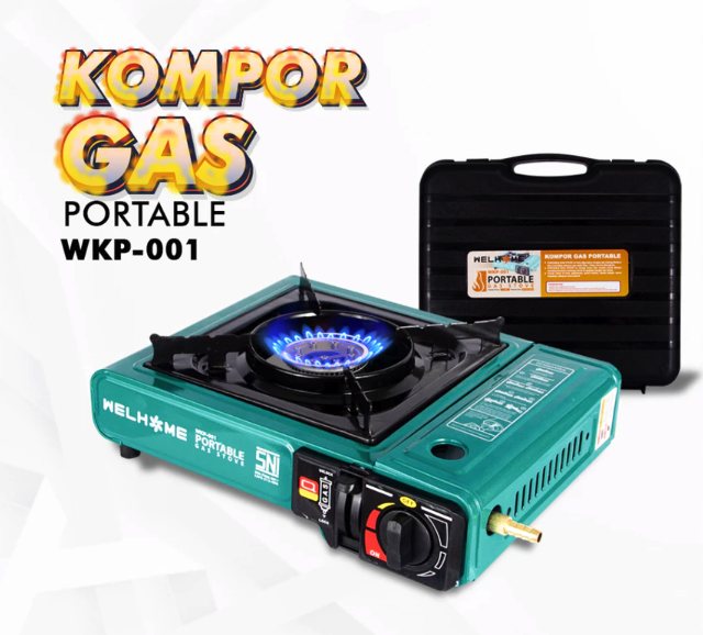 Utamakan kompor gas portable 2-in-1 jika Anda akan menggunakannya untuk memasak rutin di dapur