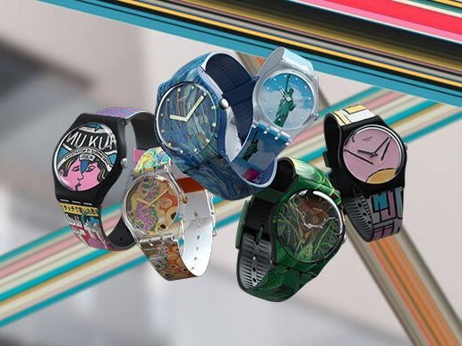 Jika ingin terlihat beda, pilih jam tangan bermotif unik
