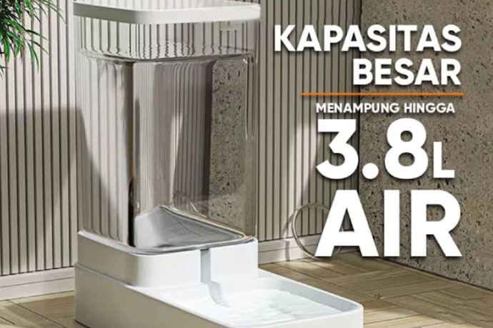 Periksa ukuran dan kapasitas airnya