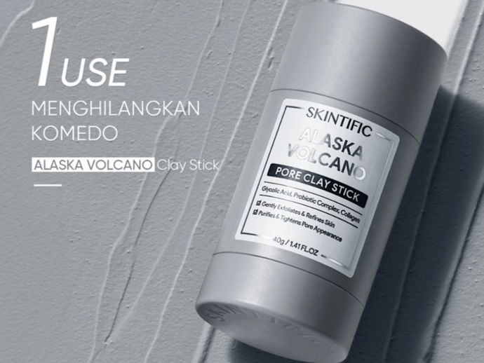 Utamakan masker yang mengandung eksfoliator, seperti AHA, BHA, atau activated charcoal