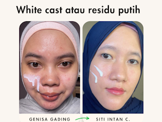White cast atau residu putih