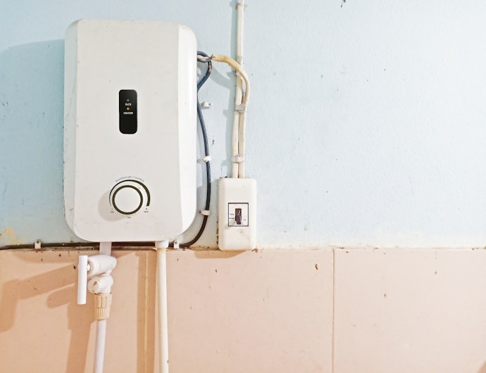 Untuk area instalasi yang terbatas, pilih water heater listrik