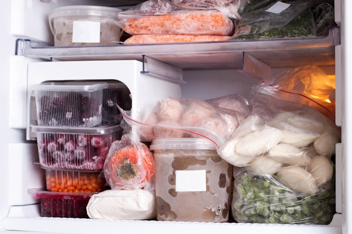 Pastikan suhu freezer berada di bawah -18°C
