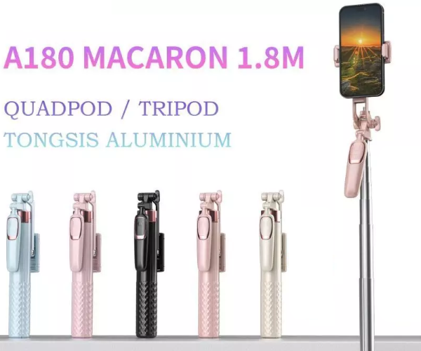 Untuk menghasilkan gambar lebih stabil, utamakan tongsis HP dengan material aluminium alloy atau stainless steel