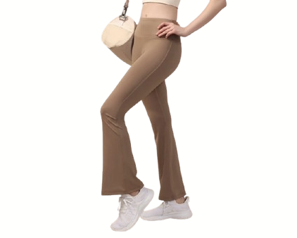 Coba legging flare untuk tampilan stylish dan tetap leluasa saat yoga