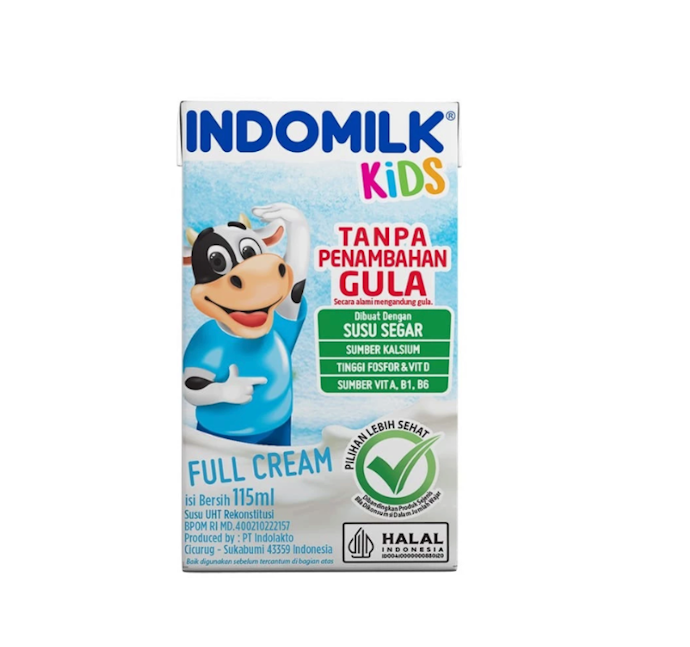 Utamakan susu UHT plain (tanpa tambahan rasa) yang rendah gula