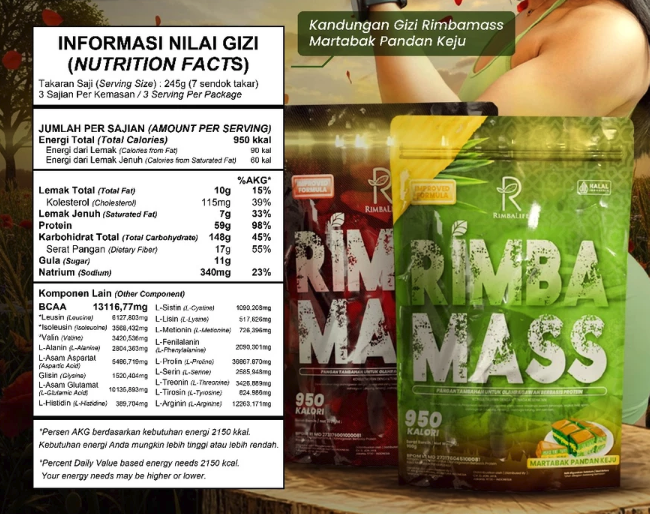 Pertama, pastikan ratio karbohidrat dan proteinnya adalah 3:2