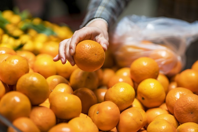 Cek kematangannya untuk memperoleh buah jeruk santang madu yang manis