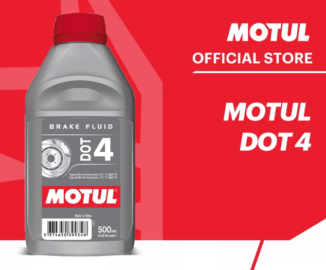 Utamakan DOT 4 untuk berbagai situasi berkendara; DOT 3 cukup untuk berkendara sehari-hari