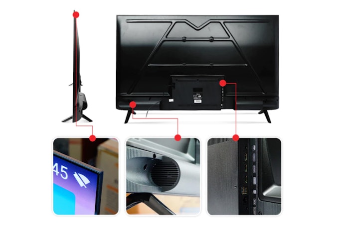 Apabila Anda sering menyambungkan TV dengan perangkat eksternal seperti speaker, periksa kelengkapan port-nya