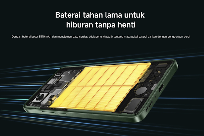 Pilih HP gaming 3 jutaan dengan baterai sekitar 5.000 mAh agar nyaman digenggam