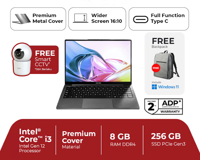 Untuk menunjang aktivitas harian, pilih prosesor minimal Intel Core i3 Gen 12 atau AMD Ryzen 3 seri 7000