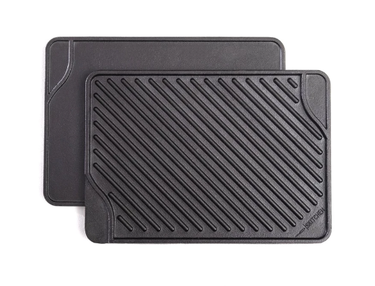 Sesuaikan ukuran grill pan dengan kebutuhan; Grill pan di atas 24 cm ideal untuk BBQ-an dengan teman