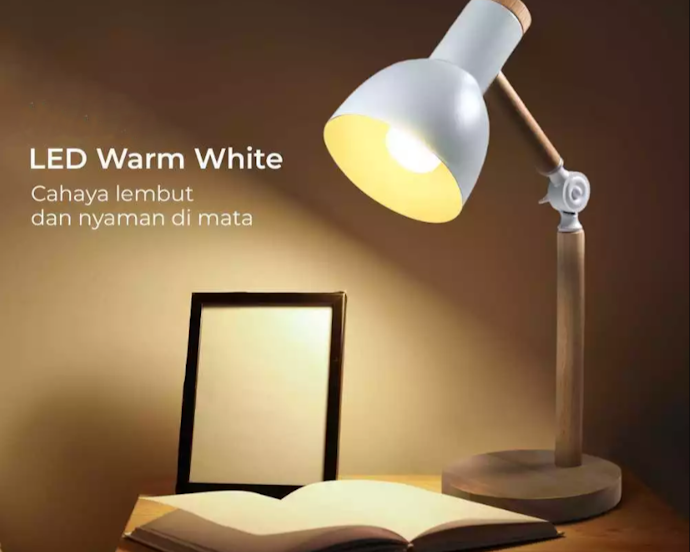 Warm, neutral white, atau cool white? Ketahui warna lampu yang ideal untuk kebutuhan membaca Anda