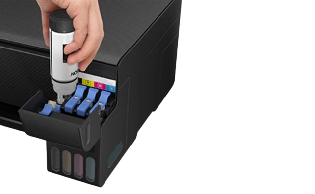 Untuk kebutuhan rumah, gunakan printer Eco Tank yang tintanya praktis diganti