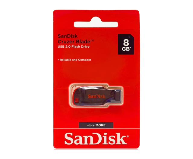 Untuk harga flashdisk SanDisk terbaik, pilih seri Cruzer dengan koneksi USB 2.0