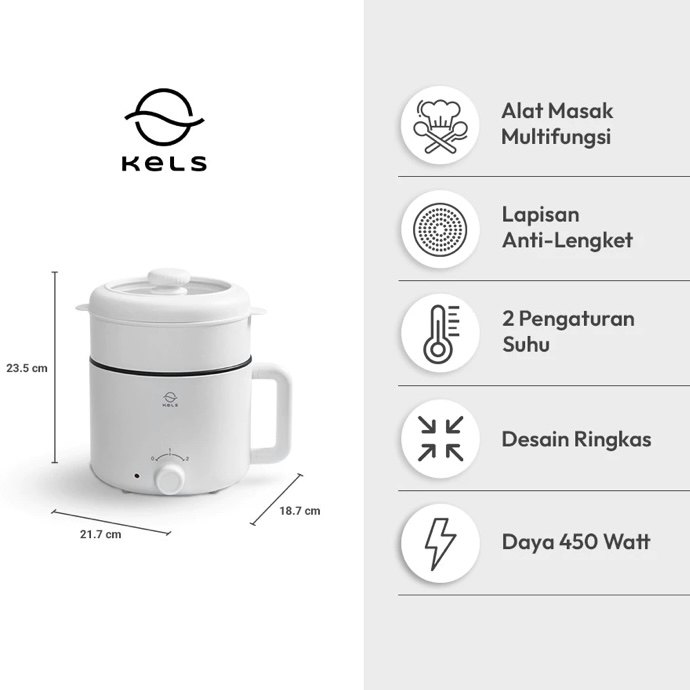 Jika mencari panci listrik low watt, pertimbangkan daya sekitar 300-500 watt