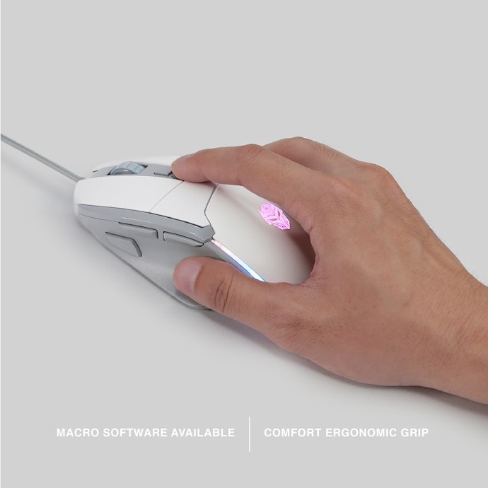 Sesuaikan ukuran mouse macro dengan tangan Anda