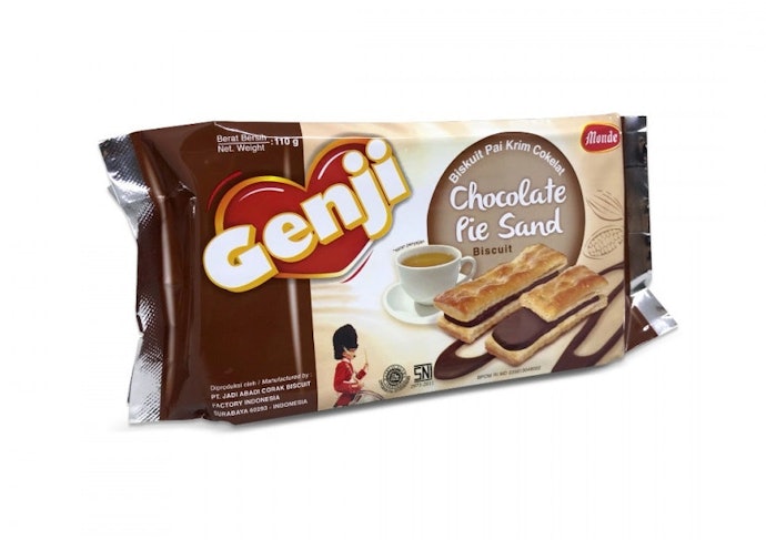 Dapatkan choco pie dengan lapisan biskuit atau lapisan cokelat crunchy bila Anda ingin tekstur yang renyah