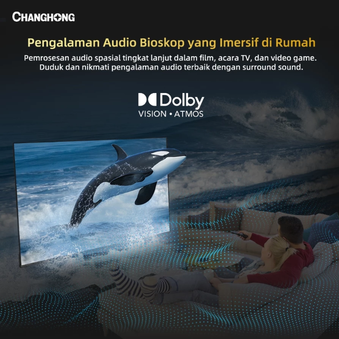 Jika Anda sering menonton tayangan streaming, utamakan fitur Dolby Vision dan HDR10+