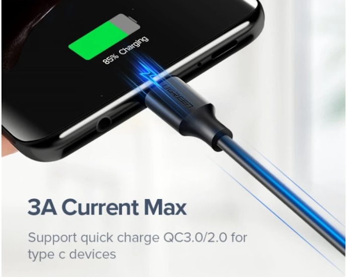Untuk kebutuhan fast charging, pilih kabel dengan daya output minimal 3A