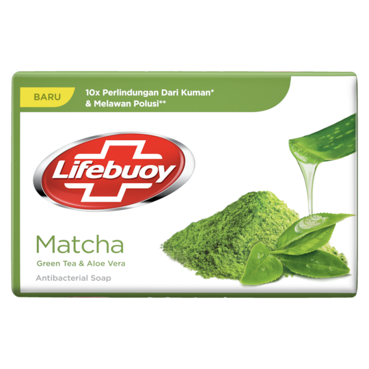 Untuk menjaga kulit tetap sehat dari efek buruk polusi, pertimbangkan sabun Lifebuoy Matcha & Aloe Vera atau Charcoal & Mint