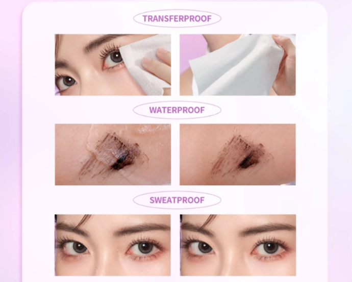 Jika ingin hasil yang tahan lama, utamakan maskara dengan klaim waterproof, smudgeproof, atau sweatproof