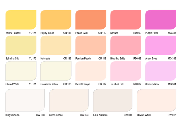 Gunakan warna-warna terang agar tembok tidak menyerap panas