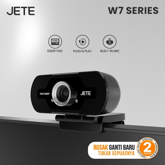 Jika webcam dipakai untuk meeting atau kuliah online personal, pastikan resolusi minimal 1080p pada 30 FPS