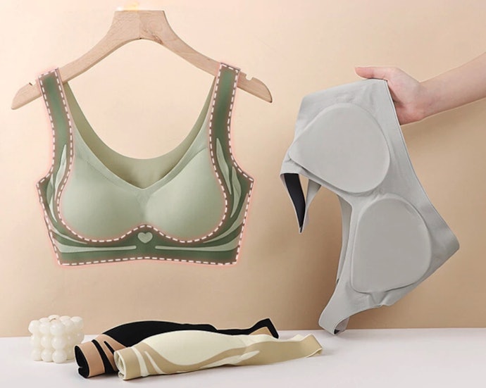 Gunakan enhancer bra untuk mengangkat payudara yang kendur